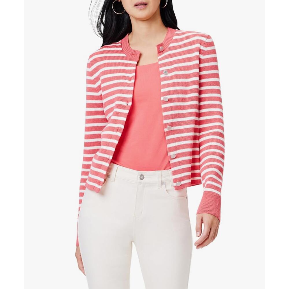 Nic + Zoe 9 to 5 Cardigan Cotton Blend NWT size large